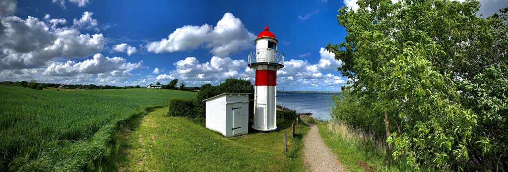 Rinkenæs Fyr oder Leuchtturm Rinkenis